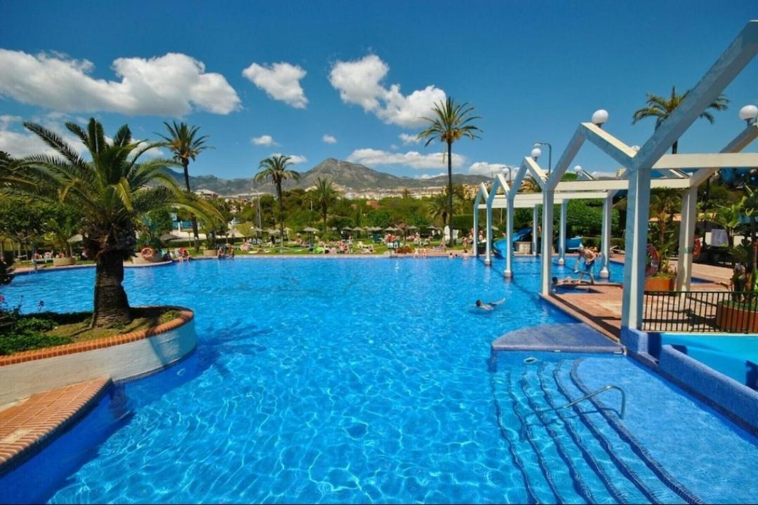 El Estudio De La Playa Benalbeach 324 Gran Terraza Vistas Al Mar Benalmádena Exteriör bild