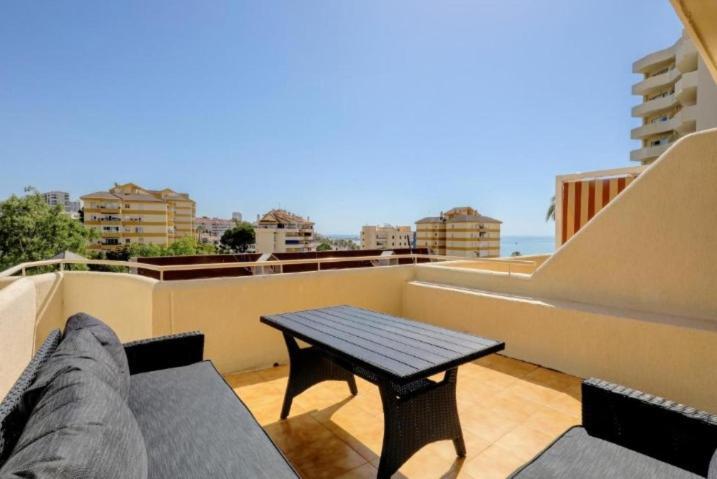 El Estudio De La Playa Benalbeach 324 Gran Terraza Vistas Al Mar Benalmádena Exteriör bild